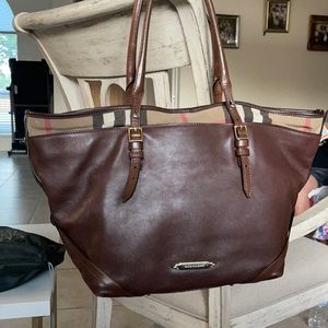 Burberry Leather Bag